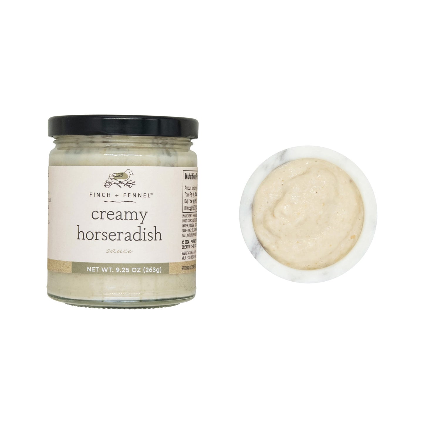 Finch & Fennel Creamy Horseradish Sauce