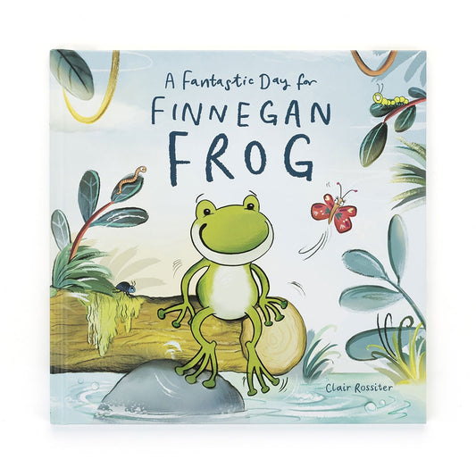 Jellycat Book Finnegan Frog