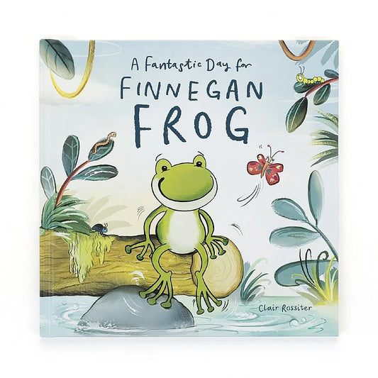 Jellycat Book A Fantastic Day for Finnegan Frog