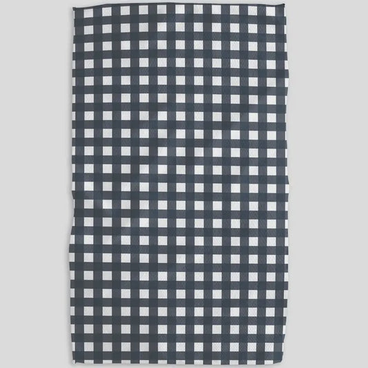 Geometry Dishtowel Gigi Navy