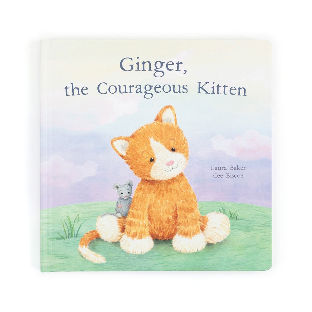 Jellycat Book Ginger the Courageous Kitten