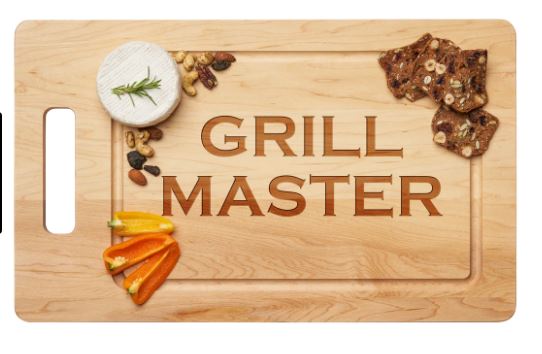 Grill Master Maple Wood Board 20x12