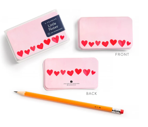 EF LITTLE NOTES MINI HEARTS BLUSH