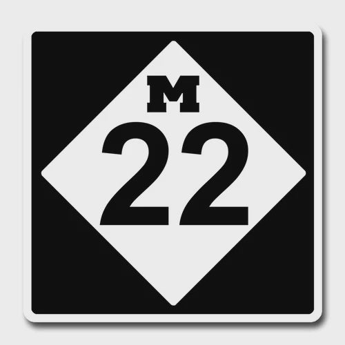 M22 Sticker 1in