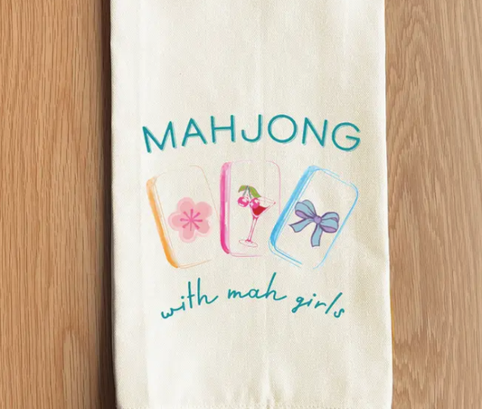 Dishtowel Mahjong with Mah Girls