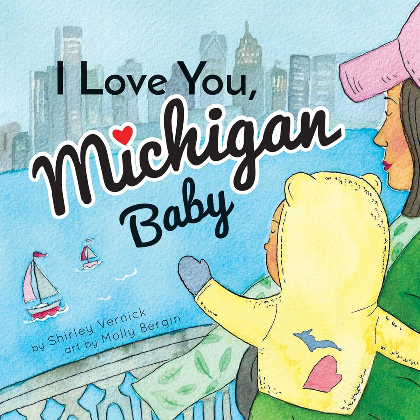 Children's Book Love You Michigan Baby