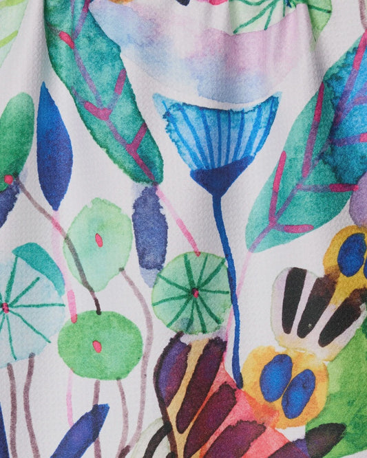 Geometry Dishtowel Morning