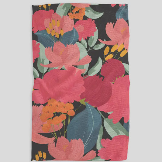 Geometry Dishtowel My Garden