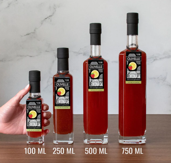 Olivelle Balsamic Vinegar Strawberry Lemonade