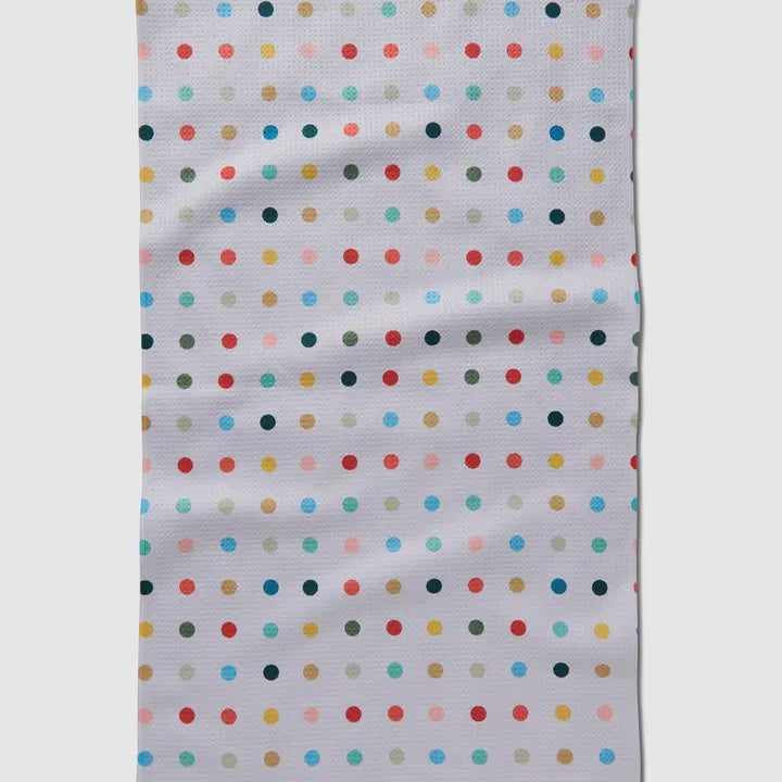 Geometry Dishtowel Retro Dot