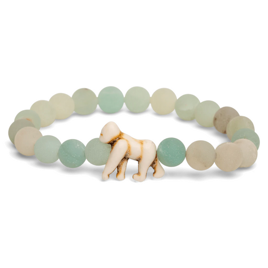 Fahlo Traverse Bracelet - Gorilla with Sky Stone