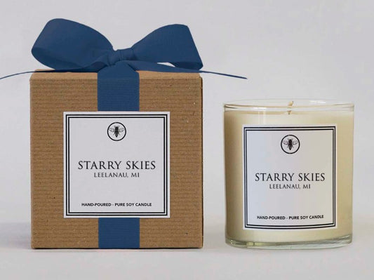 Candle Starry Skies Leelanau