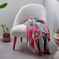 Throw Blanket Bright Stripe Multi Colors