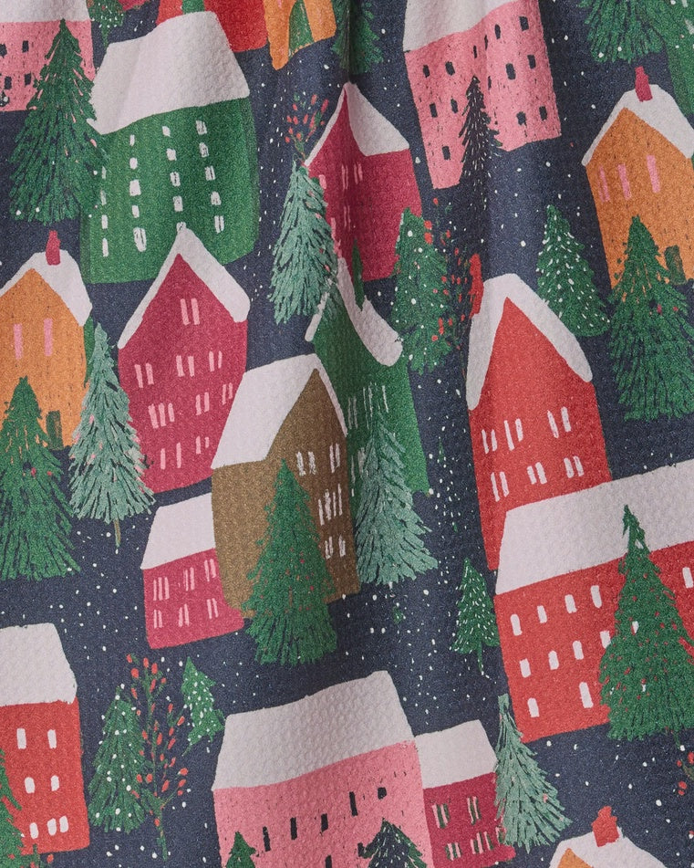 Geometry Dishtowel Alpine Village