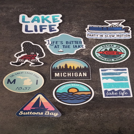 Up North Stickers