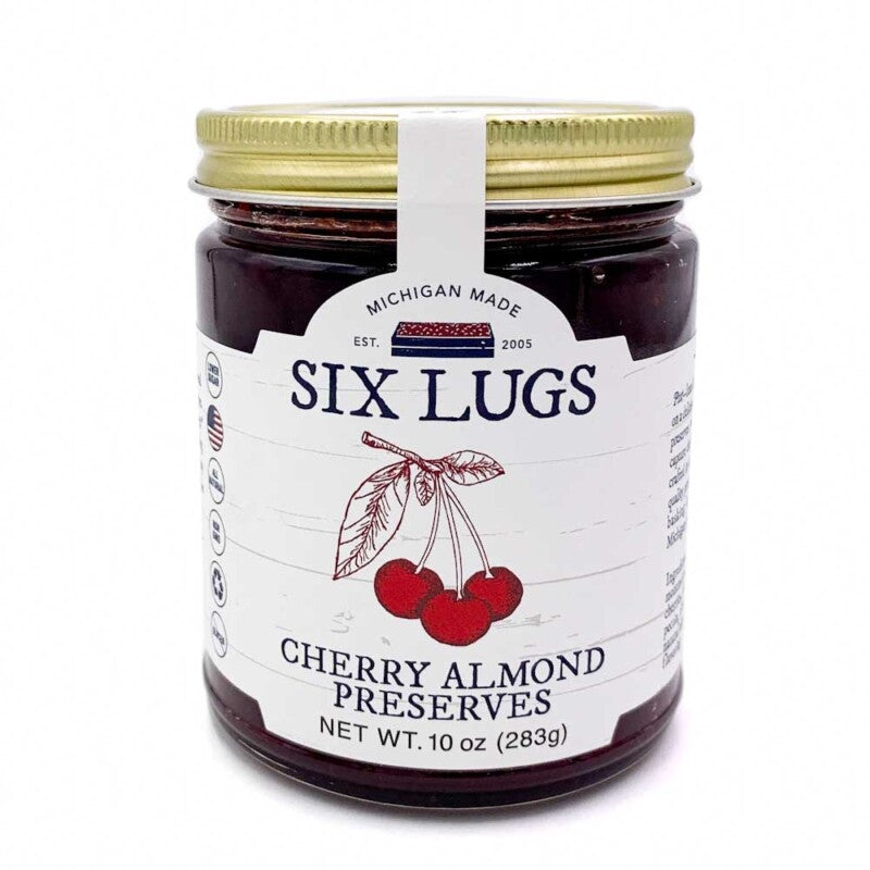 Six Lugs Cherry Almond Preserves