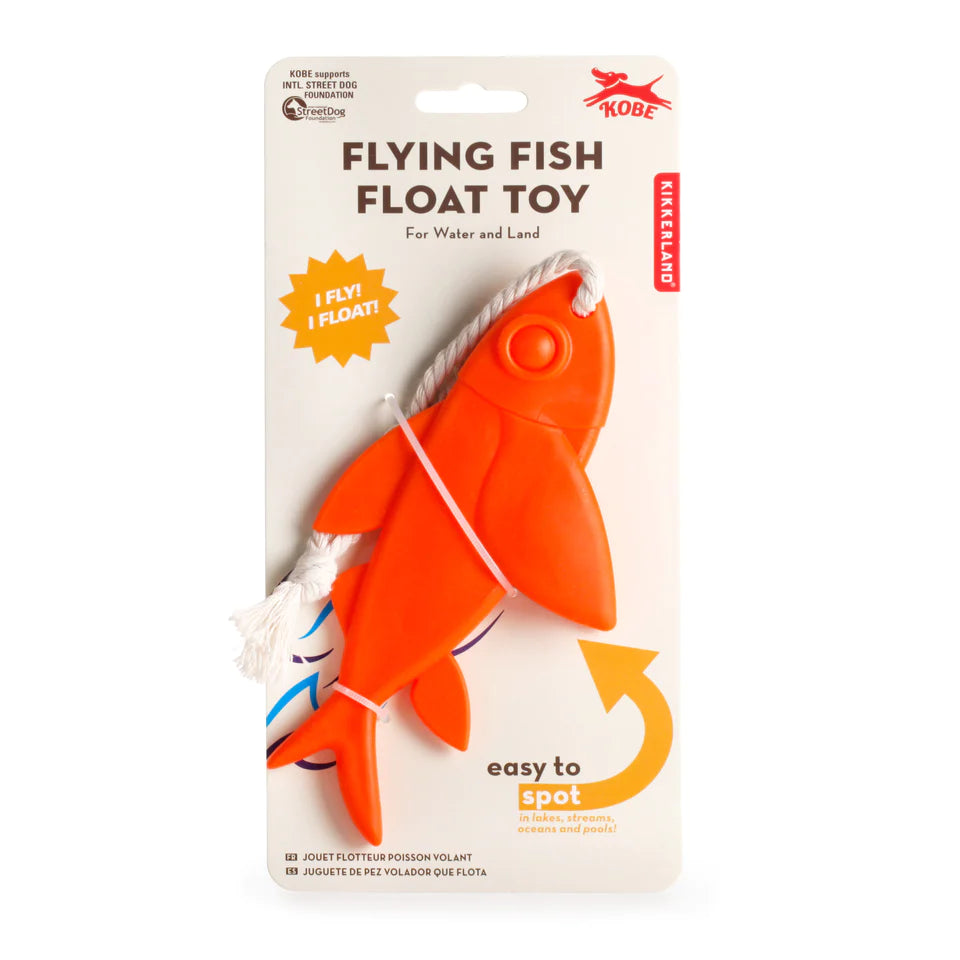 Dog Toy - Flying Fish Float