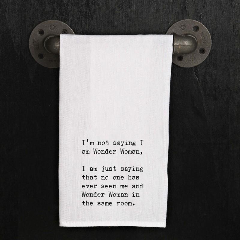 FUNNY WITTY SAYINGS KITCHEN TOWELS