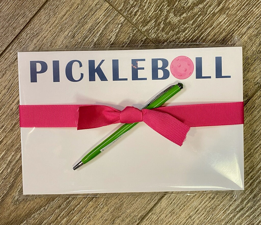 Pickleball Notepad Gift