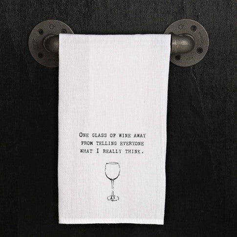 Funny White Kitchen Towels